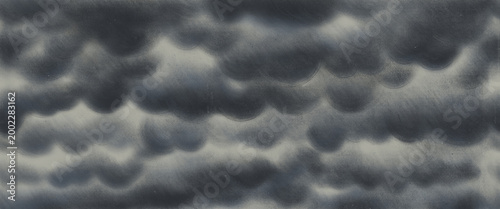 Foto Stormy sky panoramic landscape
