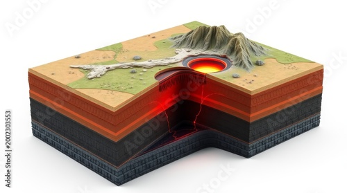 Pacific Ring of Fire Subduction Process Visualization