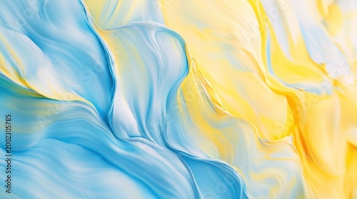 Ukraine, Ukrainian, flag, paints, texture, yellow, blue, cloud, watercolor, texture, paper, nature, color, sky, painting, sun, light, water, illustration, colorful, wallpaper, paint