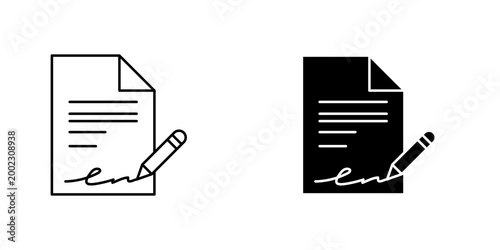 Картината върху платно Agreement icons for app and websites.