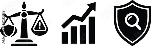 Black icons of law, business and security