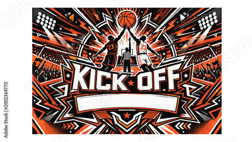 Soccer Player Kicking Football High.