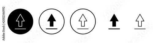Upload icon vector. load data sign and symbol Free Download Upload icon vector. load data sign and symbol - GFXLoad