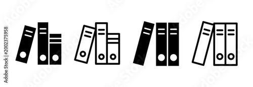 Bild auf Leinwand Library icon vector illustration. education sign and symbol