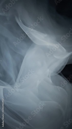 Intricate Geometric Fog Close-up