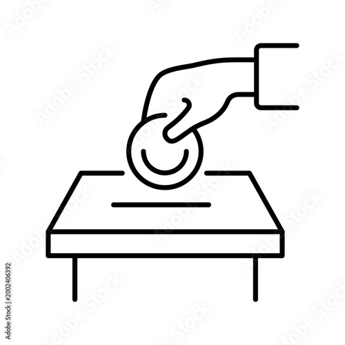 Foto Donation box icon