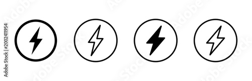 Free Download Power icon set. Power Switch Icon. Electric power - GFXLoad