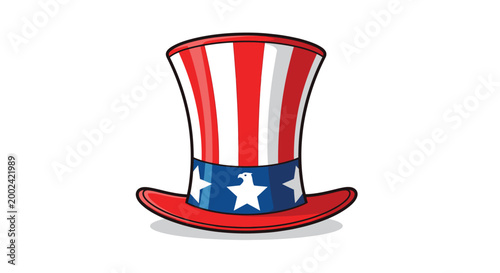 American Uncle Sam Top Hat Symbol 3.