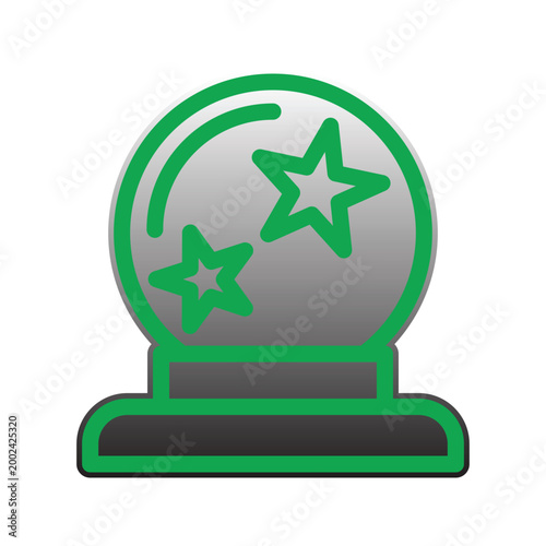 Magic Ball icon design template