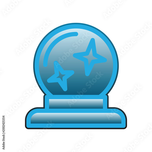 Magic Ball icon design template