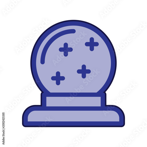 Magic Ball icon design template