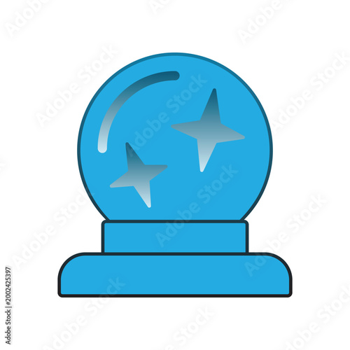 Magic Ball icon design template
