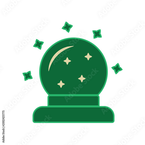 Magic Ball icon design template