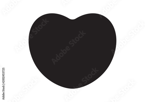 ハート型（角丸・やわらかい）