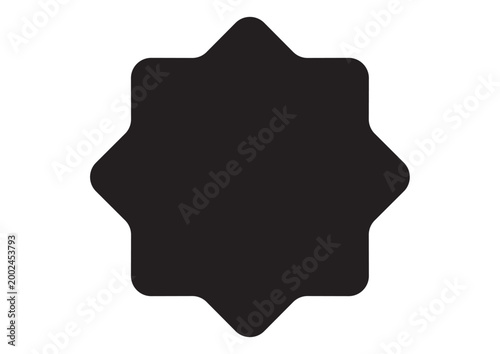 他角形・バクダン（角丸・やわらかい）