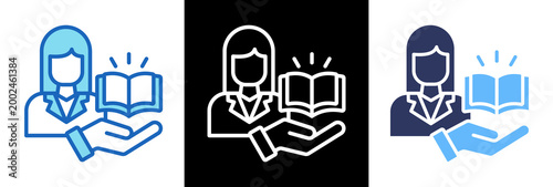 Teacher Support triplestyle icon