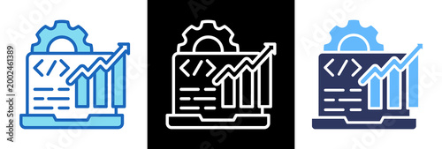 Software Development triplestyle icon