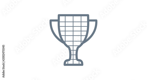 Trophy Cup Award Winner Symbol.