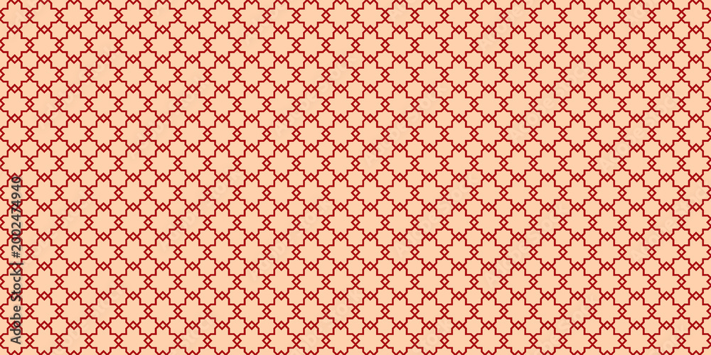 Fototapeta premium Abstract traditional heritage geometric wallpaper and background seamless pattern