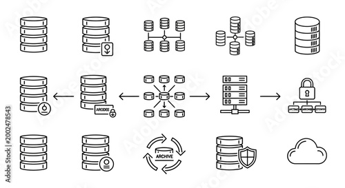 Database synchronization and cloud storage.