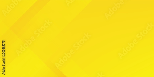 Bright sunny yellow dynamic abstract background. Modern lemon orange color. Fresh business banner for sales, event, holiday, party, halloween, birthday, falling. Fast moving 3d lines with soft shadow