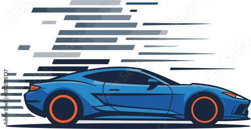 Race car vector illustration