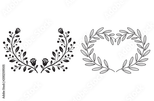 Elegant Laurel Wreath Collection