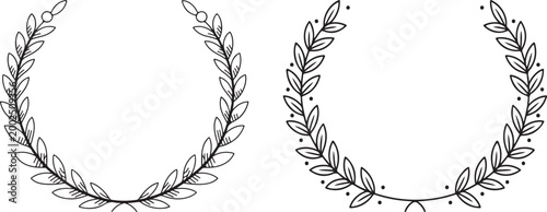 Elegant Laurel Wreath Collection