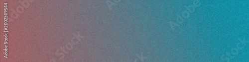 Billede på lærred Bold cyan and red gradient with a grainy, cinematic texture brings modern contrast and edge, great for music covers, tech promotions, or striking digital layouts