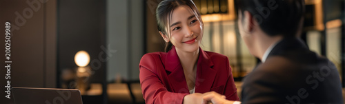 Business Deal: A moment of ...