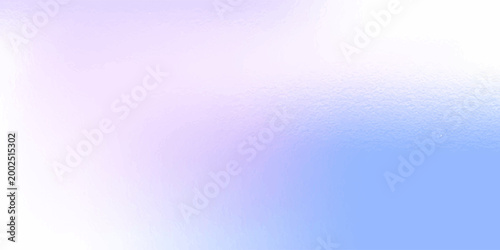 Shiny silver foil texture. Soft blue foil glass texture background. Abstract gradient bright light reflection and shiny rough texture surface. Glass effect background