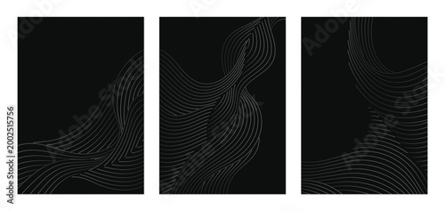 Abstract wall art set, mini...