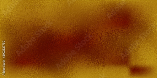 Vector gold foil texture background. Abstract gradient bright and shiny light reflection rough texture surface. Vector illustration for background, backdrop, web, wallpaper, print and design artwork.