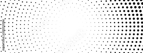 Pattern beam vector design with radial explosion and circular half. Ripple effect halftone gradient texture background in symmetrical tone. Technical or concentric style composition uses.