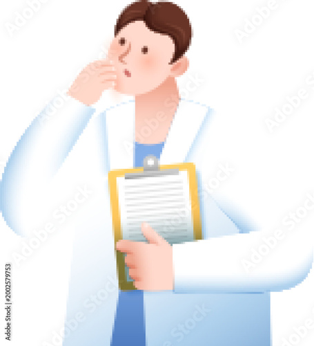 Doctor has a surprising looking