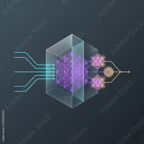 Quantum safe digital notary and post quantum cryptography flat illustration featuring lattice based encryption and secure data authentication technology for legal documents
