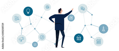 one person company where a single business owner uses integrated artificial intelligence agents to control strategy operations and finance efficient solo entrepreneurship and AI business integration