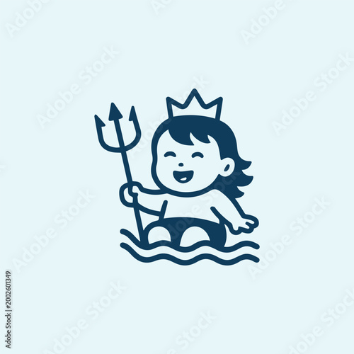 Baby Poseidon Logo
