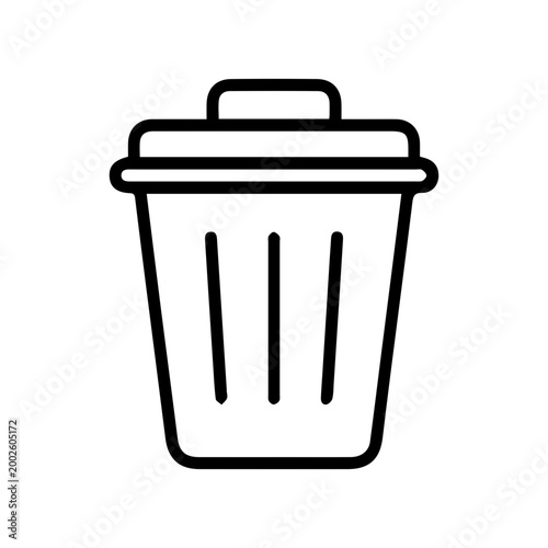 Trash Can Delete Icon