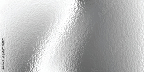 gray foil glass texture background. Abstract gradient bright light reflection and shiny rough texture surface