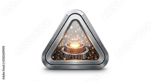 Chrono Transaction Prism Premium Vector

