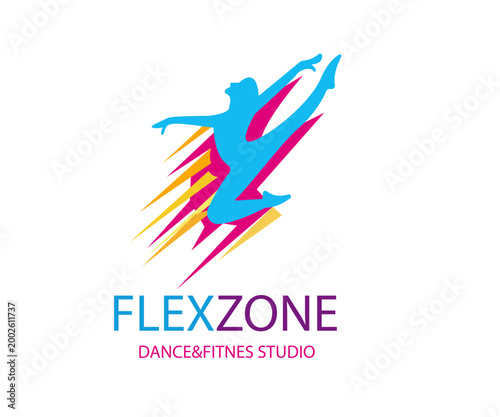 Dynamic Fitness Logo FlexZone Active Branding