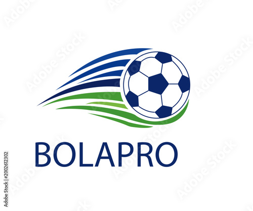 Soccer Sport Logo BolaPro Football Team Branding