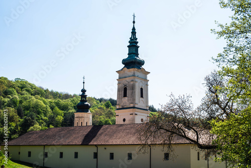 Jazak monastery on Fruska gora mountain, Serbia.
