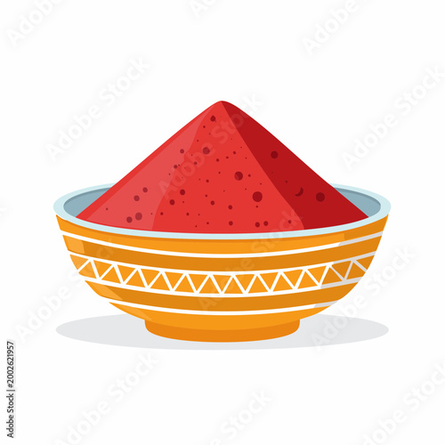 Bowl of Red Powder