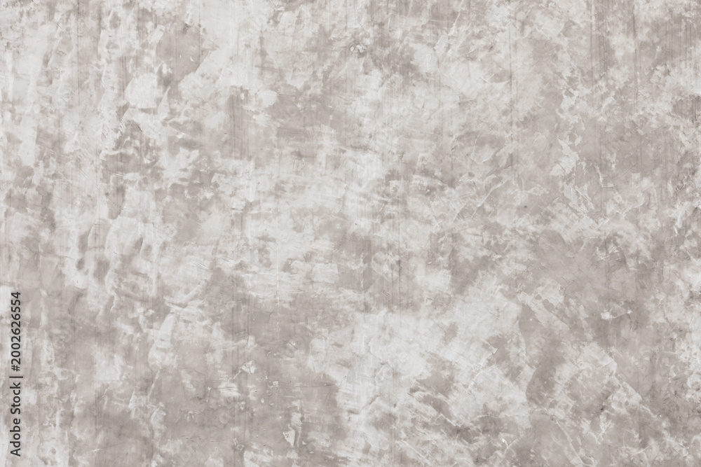 Fototapeta premium Gray cement wall texture with rough patterns and subtle stains, ideal for background use in design projects, offering a neutral, minimalist surface with natural imperfections and depth.