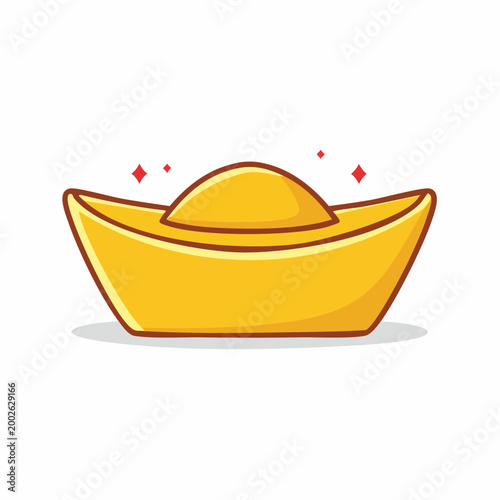Golden Chinese Ingots