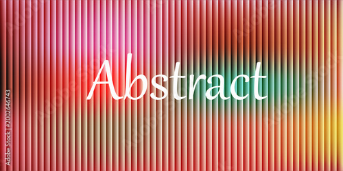 Colorful Abstract Background with Text Overlay and Vertical Stripe Effect
