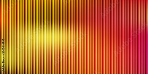 Orange Yellow Gradient Abstract Background with Bright Glow and Vertical Lines