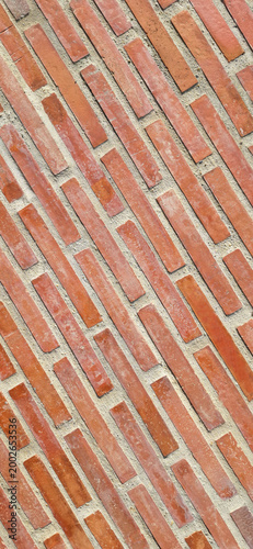 Bricks wall pattern texture background.
